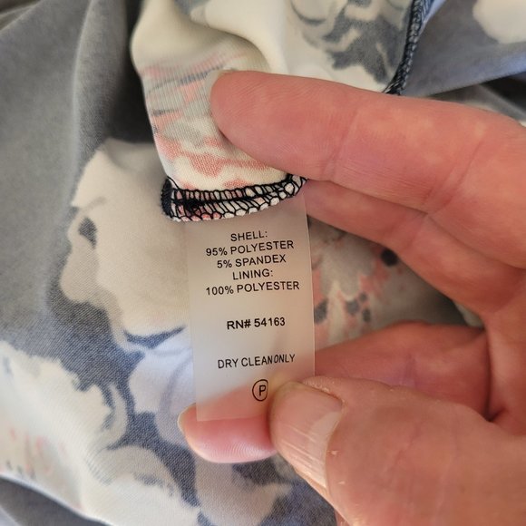 Ivanka Trump Women's Floral Sleeveless Cocktail Dress. Size M - Picture 10 of 10